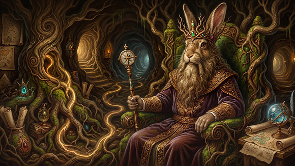 King of my Rabbit Hole Castle