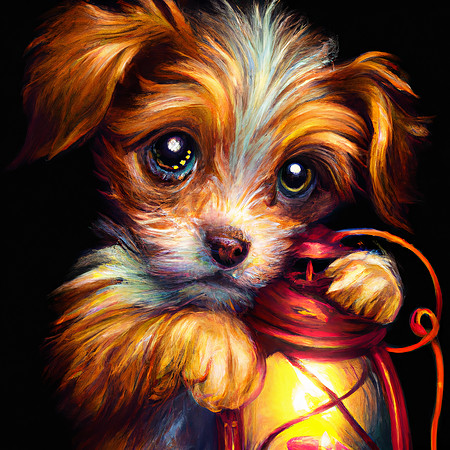 Lantern Puppy