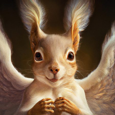 Angelic Squirrel