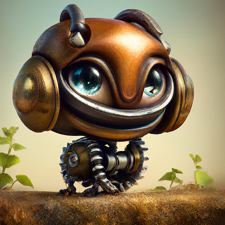 Mini Steampunk Robot