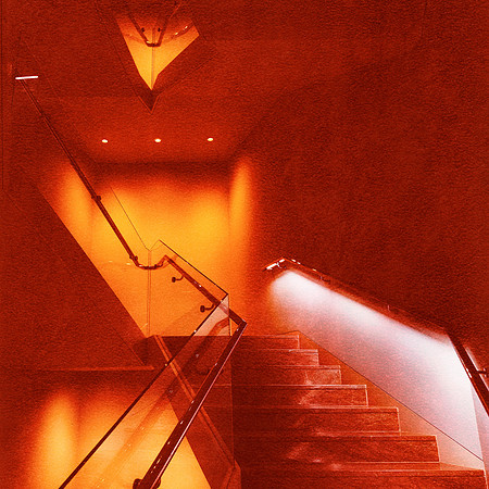 Glowing Velvet Staircase