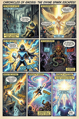 Chronicles of Gnosis: The Divine Spark Escapes!