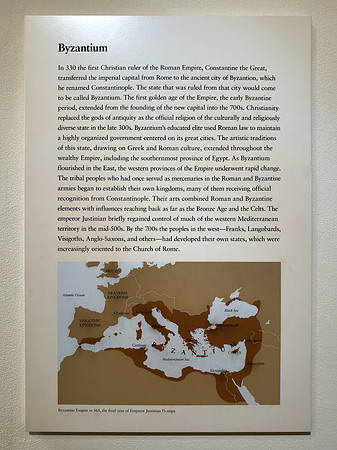 Byzantium Interpretive Sign
