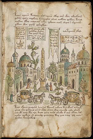 Nostravoynich Manuscript Page - Neotopia