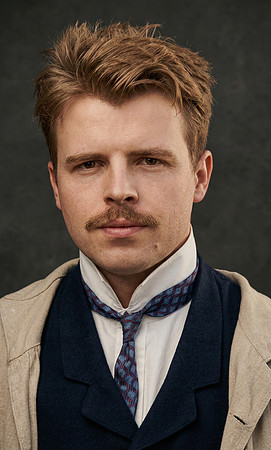 AI Color Portrait Recreation - Hermann Rorschach