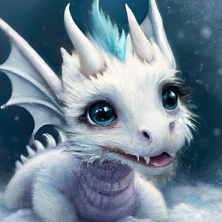Snow Dragon Hatchling