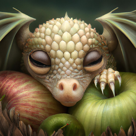 Apple Dragon Hatchling