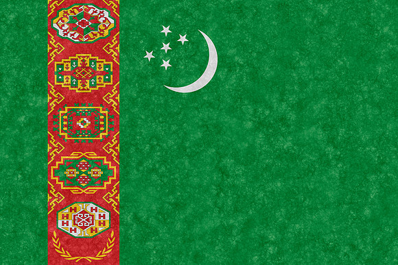 Velvet Flag - Turkmenistan