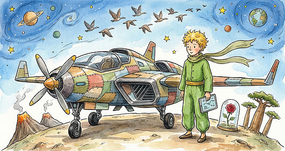 Nouvel Avion du Petit Prince