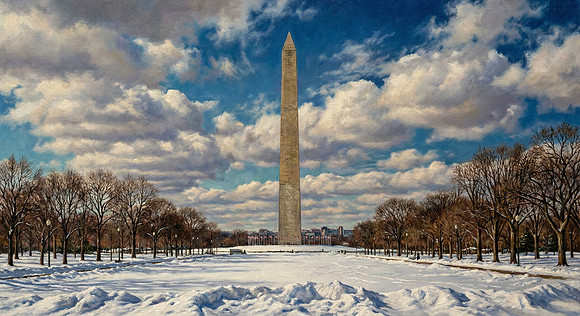 Capital Winter Obelisk