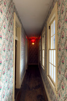 Clara Barton's Floral Hallpaper