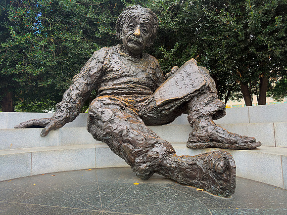Albert Einstein Memorial Statue