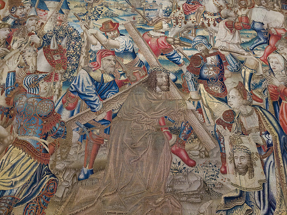 Flemish Tapestry - The Procession to Calvary