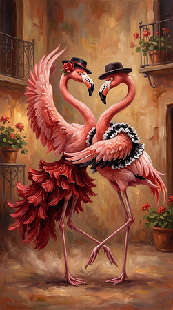 Flamingo Flamenco