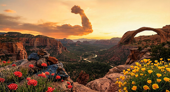 Rosie's Epic Sunrise
