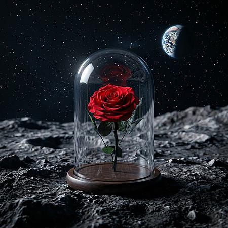 Space Globe Rose