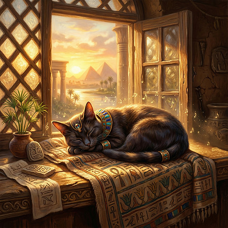Music Album Art - Ode to Bastet