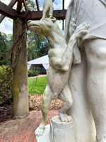 Sculpted Hound of Diana