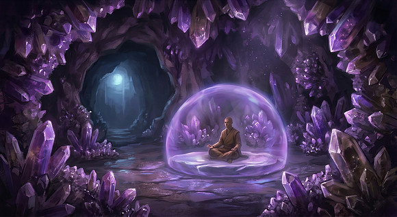 Amethyst Zen Cave