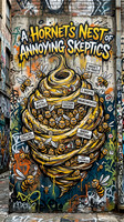 AI Graffiti Art - A Hornet's Nest of Annoying Skeptics
