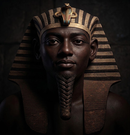 AI Photo Portrait Simulation - Amenhotep III
