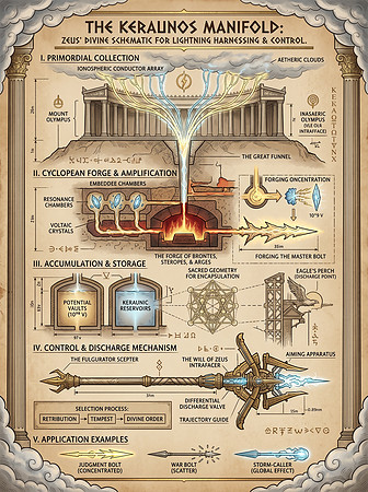 The Keraunos Manifold: Zeus' Divine Schematic for Lightning Harnessing & Control