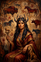 Archaic Fantasy Cave Queen