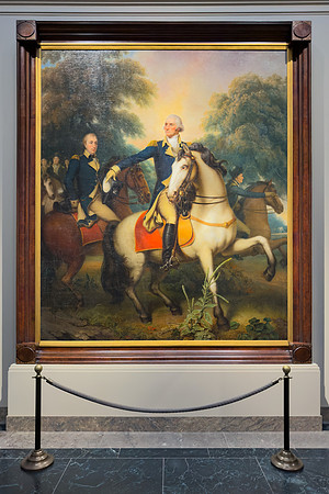 Washington before Yorktown (by Rembrandt Peale circa 1824)