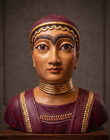 Ancient AI Bust - Sumerian Princess