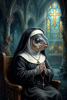 Praying Nun Fish