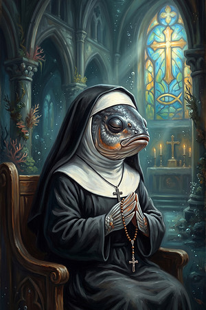 Praying Nun Fish