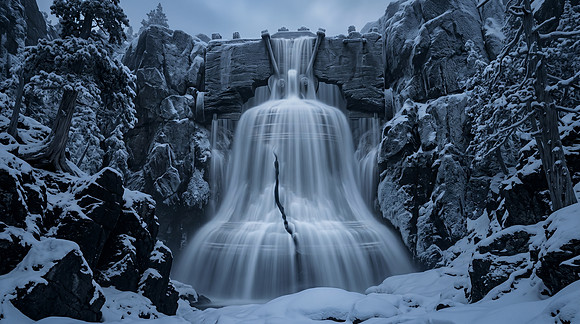 Winter Liberty Falls