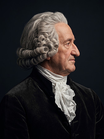 AI Color Portrait Recreation - Jean-Jacques Barthélemy