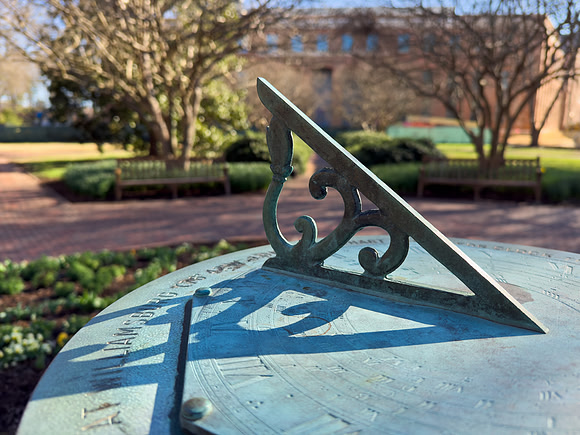 William & Mary Sundial