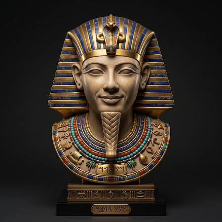 Phoenician Fantasy Pharaoh Bust
