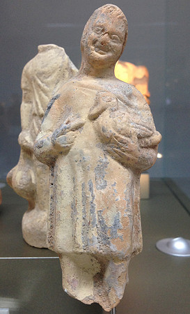 Votive figurine from the Phoenician sanctuary of Kharayeb (circa 4th century BC)