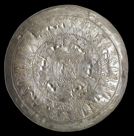 Bowl with Hunting Scene (Phoenician circa 7th century BCE)