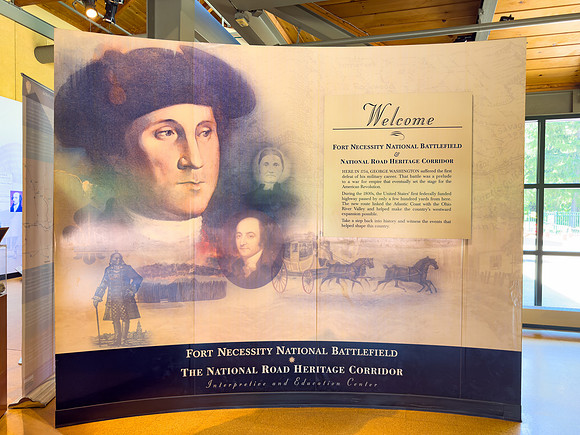 Fort Necessity National Battlefield Welcome Sign