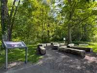 French Camp Benches - Fort Necessity National Battlefield