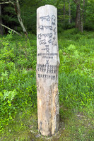 Fort Necessity Arborglyphs (reproduction)