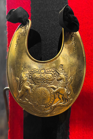 18th Century British Officer's Gorget (reproduction)