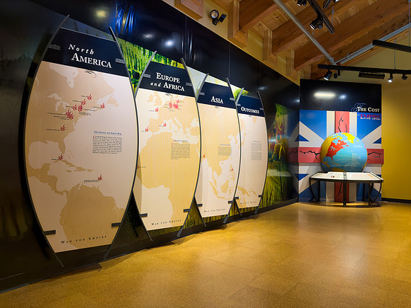 Fort Necessity Museum Interpretive Signs - War & Cost of Empire