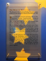 Fort Necessity Museum Interpretive Sign - The Road to Revolution
