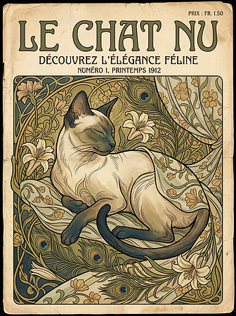 Le Chat Nu - Découvrez l'Élégance Féline