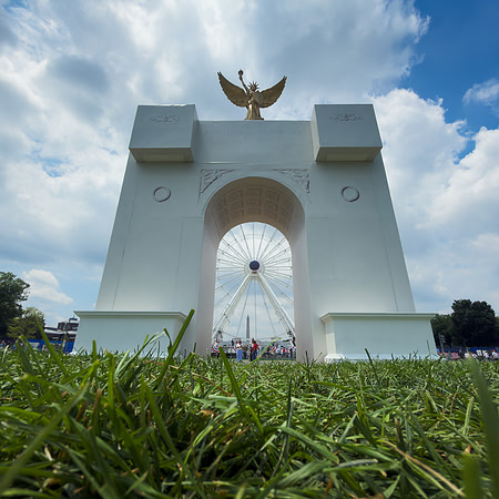 Great American State Fair - Triumphal Arch Mockup