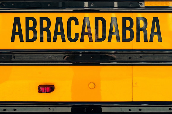 Abracadabra School Bus Side