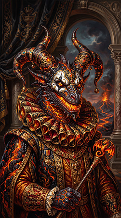Vulcan Jester Dragon