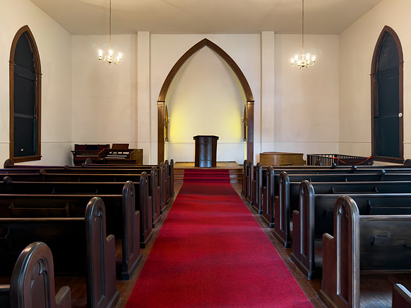 Bethesda Meeting House Interior