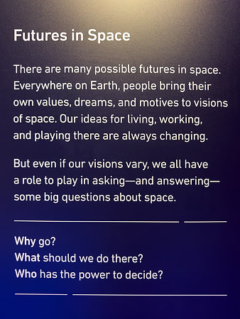 Interpretive Sign - Futures in Space