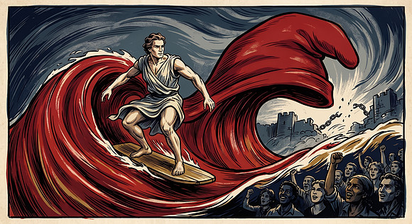 Phrygian Freedom Surfer